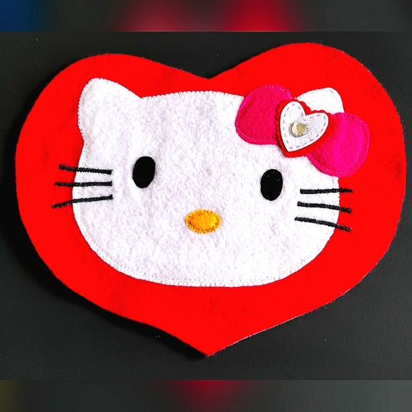 NEW (Lot of 2) Hello Kitty Patches/Emblems/Appliqués! *Rare* Sew-On & Iron-On - Picture 2 of 8
